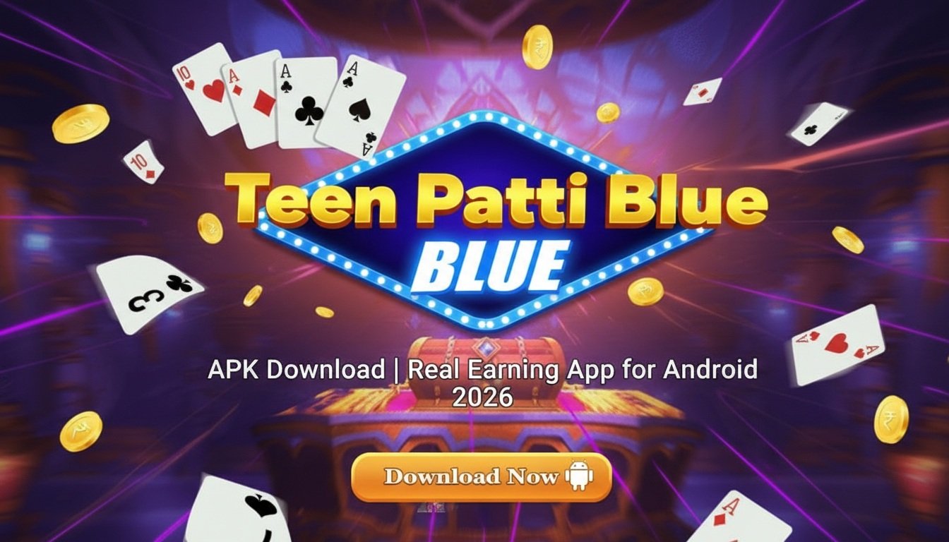 Teen Patti Blue APK Download 2026 Banner